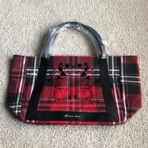 VICTORIA’S SECRET PLAID TOTE BAG